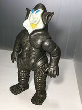 古い ソフビ 詳細不明 (検索 ブルマァク/限定復刻?/バンダイ メフィラス星人 ウルトラマン怪獣 怪獣ソフビ 人形 フィギュア _画像2