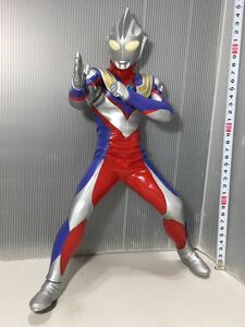 古い ソフビ 約35cm(検索 ウルトラマンティガ ? BP 非売品 バンプレスト? ウルトラマン 怪獣 ビッグサイズ フィギュア 円谷 2001年/当時物