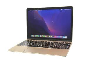 ☆Apple MacBook Retina, 12-inch, Early 2016 A1534 / Core m5 1.2GHz/メモリー 8GB/SSD 500GB 動作品 難有 ジャンク扱い品☆