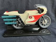 プラモデル　旧サイクロン号　1/12 スケール　塗装済完成品　真骨彫　旧1号_画像3