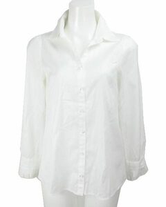  Queens Court QUEENS COURT white sleeve frill long sleeve shirt 2