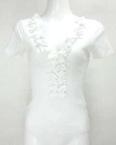  Anayi ANAYI white short sleeves cut and sewn 38