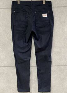  great popularity! 1 jpy ~ rough&swellla fan dos well stretch Golf pants bottoms navy series L size Golf wear 0 new ×(B50)