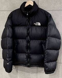 今が買い時！ 90's THE NORTH FACE ノースフェイス ヌプシ ダウンジャケット NF002YO ブラック 黒 Lサイズ メンズ 送料込 新規×