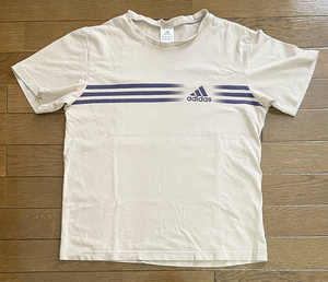 ADIDAS アディダス 半袖 Tシャツ Sサイズ　ベージュ　緑　藍