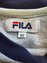 FILA フィラ ロングスリーブ 長袖 Tシャツ グレー 灰色_画像2