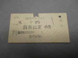 218.白馬ケーブル 兎平-白馬山麓