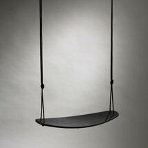 未使用 室内ブランコ DING DONG INDOOR WOODEN SWING - BLACK KAAITA_画像1