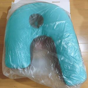 フランスベッド スリープ バンテージ ピロー 安眠のための横向き寝枕 ブルー 枕 マクラの画像1