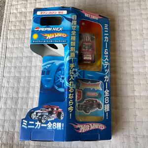 【希少・外箱付】HOT WHEEL ホットウィール ミニカーコレクション PEPSI NEX セブンイレブン限定 BONE SHAKER ボーンシェイカー