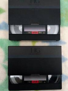 VHS長時間１０本◆TDK HGノーマルテープ180 & 160◆合わせて10本美品