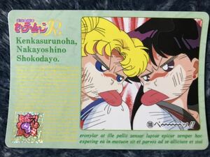 トレカ ☆ 美少女戦士セーラームーン 1993年 当時物 バンダイ カードダス ☆ 100 トレーディングカード