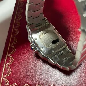 【美品】【レア品】サントスガルベ LM 20周年記念モデル サントス カルティエ タンク 腕時計 自動巻き サントスドゥカルティエの画像4