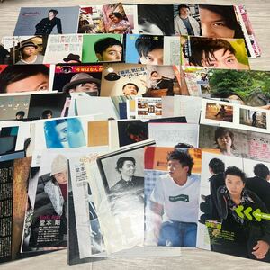 Tsuyoshi Domoto 13 Cuts 101p Pinup 1 Piece Kinki Kids Johnny's Magazine Myojo Popolo Картофельный дуэт подмигивает