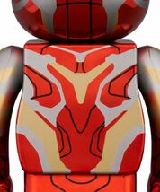 BE@RBRICK IRON MAN MARK85 CHROME Ver. 100％ & 400％_画像3