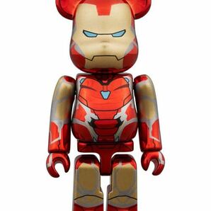 BE@RBRICK IRON MAN MARK85 CHROME Ver. 100％ & 400％の画像2