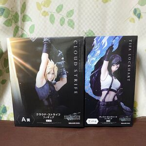 FINAL FANTASY7 FF7 REBIRTH発売記念くじ エンド賞 ティファ A賞 クラウド フィギュア