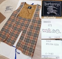 本物上質●　BURBERRYS　ヴィンテージバーバリー　バーバリー BURBERRY ノバチェック ステンカラーコート トレンチコート M L ライナー_画像7