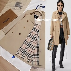 本物上質●　バーバリーロンドン BURBERRY LONDON ノバチェック バーバリー トレンチコート ベージュ　ライナー　M L 40サイズ