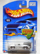 HOT WHEELS / コルベット SR-2 (2002 FIRST EDITIONS/赤) + コルベット スティングレイ XP-87 (2003 FIRST EDITIONS/銀) 開封用２台セット_画像6