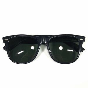 【レイバン】本物 Ray-Ban サングラス WAYFARER Ⅱ ウェイファーラー2 B&L ボシュロム 黒色×カーキ色 メンズ レディース USA製 送料520円