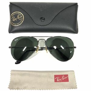 【レイバン】本物 Ray-Ban サングラス AVIATOR LARGE METAL アビエーター RB 3025 メンズ レディース イタリア製 クロス ケース 送料520円