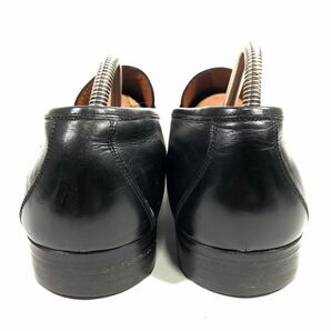 【フェラガモ】本物 Ferragamo 靴 25cm 黒 コインローファー スリッポン ビジネスシューズ 本革 レザー 男性用 メンズ イタリア製 7 EEの画像3