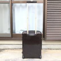 【リモワ】本物 RIMOWA スーツケース SALSA DELUX サルサデラックス 2輪 TSAロック キャリーケース 852 52 トラベルバッグ 旅行かばん_画像2