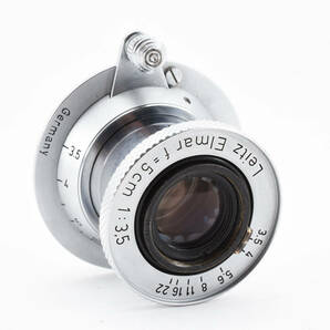 【希少レア】 Leica ライカ Elmar 赤エルマー 50mm F3.5 Lマウント レンズ 動作確認済み #1572の画像3