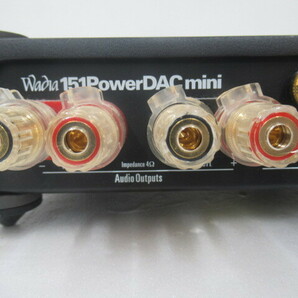 J4572 売切り Wadia Power DAC mini 151 iTransport 171 ２点セット プリメインアンプ トランスポート アルミ製リモコンセット の画像4