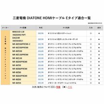 LXU-237NBi 2023年 ホンダ HDMI Eタイプ Aタイプ 変換 ケーブル スマホ カーナビ 画面 動画 ミラーキャスト ユーチューブ 映像出力 配線 車_画像9