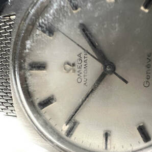 ■古い時代物 オメガOMEGA Geneve 三針 腕時計防水 オールドオメガ ノンデイト ジュネーブの画像3