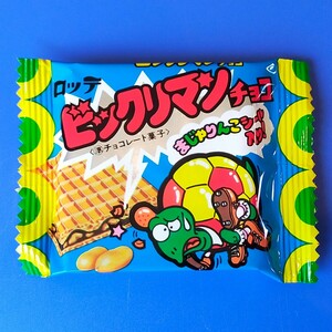 ビックリマン チョコ まじゃりんこ シール 未開封　青