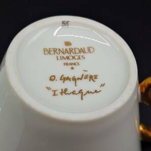 ベルナルド リモージュ BERNARDAUD LIMOGES カップソーサー カップ＆ソーサー 洋食器 ブランド食器 金彩 【4210】の画像7