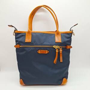 master-piece master-piece сумка кожа нейлон темно-синий темно-синий сделано в Японии большая сумка MASTER PIECE [4504]