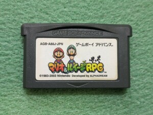 ゲームボーイ アドバンス ゲームボーイアドバンス マリオ&ルイージRPG GBA