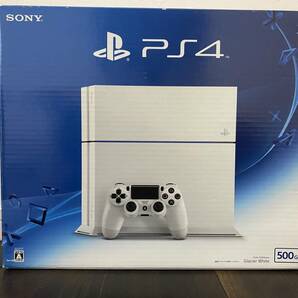 1円〜新品未使用★貴重レア★ソニー SONY PS4 PlayStation 4 グレイシャー・ホワイト (CUH-1200AB02)【メーカー生産終了】付属品完備♯2の画像1