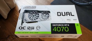 ASUS RTX 4070 12GB DUAL WHITE