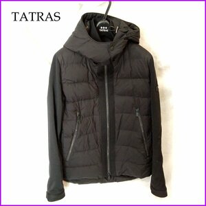 中古●TATRAS/タトラス● ダウンジャケット PENA/ペナ MTAT24S4941 03 175/96A ブラック フード着脱式