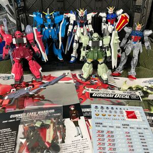 HG1/144 ガナーザクウォーリアルナマリアホーク機　セイバーガンダム　RG フリーダムガンダム他　デカール付き　完成品他　※送料無料　