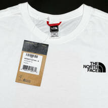 ■THE NORTH FACE/ザノースフェイス・ロゴプリントTシャツ・ホワイトM新品■_画像5