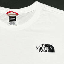 ■THE NORTH FACE/ザノースフェイス・ロゴプリントTシャツ・ホワイトM新品■_画像7