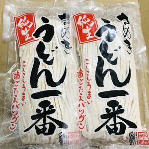 .. udon ... original raw udon 300g×2 sack 