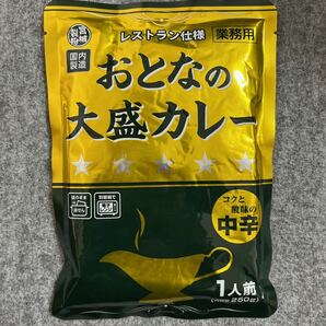 おとなの大盛カレー 中辛 レストラン仕様 250g×7袋セットの画像2