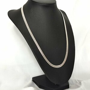 Silver Necklace 真贋不明 喜平ネックレス 48cm シルバー チェーン ネックレスの画像4