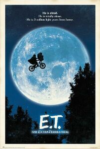 映画 E.T. ポスター（スティーヴン・スピルバーグ監督作品）〔新品〕 GPE-5531