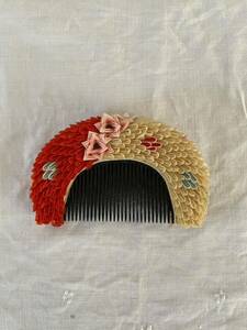 antique .② Meiji Taisho knob skill kimono small articles antique . comb hair ornament 