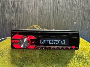 ☆carrozzeria pioneer カロッツェリア パイオニア DEH-380 CDデッキ フロントAUX 1DIN☆040904M