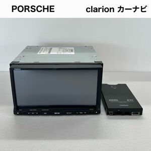 【純正品】PORSCHE clarion カーナビ NAV6PJ6421F