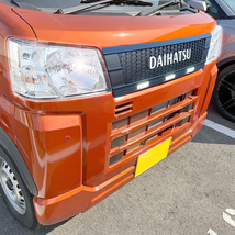 ハイゼットカーゴ LED フロントグリル DAIHATSU ロゴ レッド カバー カスタム パーツ ハイゼット カーゴ_画像8